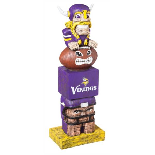 Evergreen Minnesota Vikings Tiki Totem