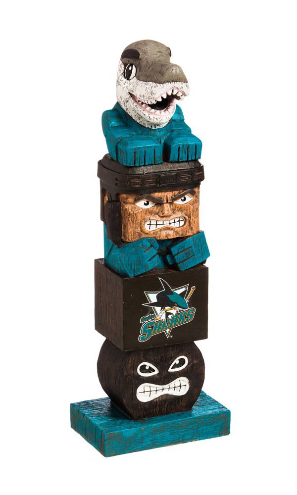Evergreen San Jose Sharks Tiki Totem