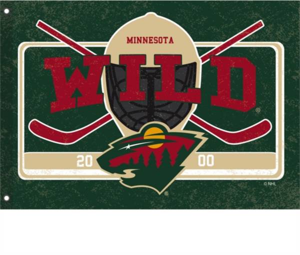 Evergreen Minnesota Wild Linen Estate Flag