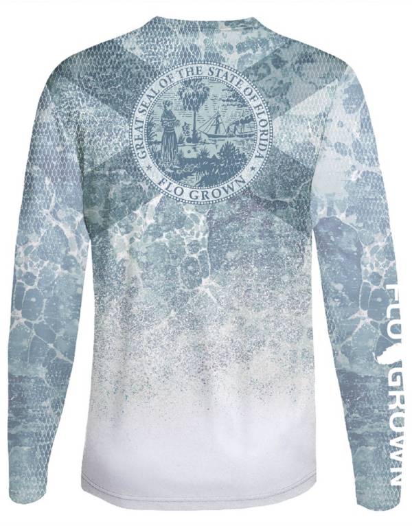 FloGrown Men's Tuna Scales Performance Long Sleeve T-Shirt product image