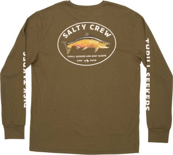 Salty Crew Men's King Sal Tech Long Sleeve T-Shirt