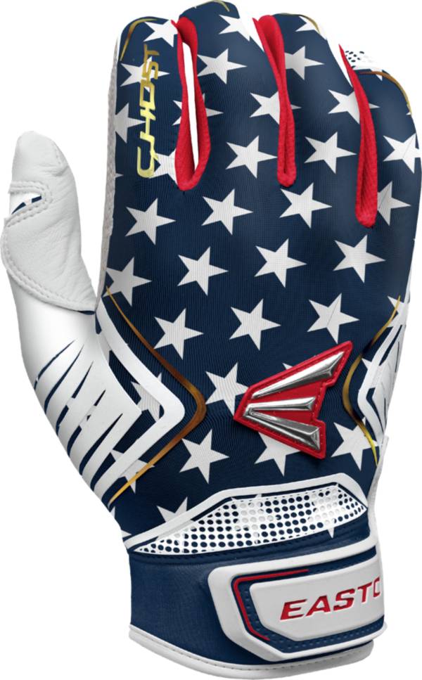 Red and best sale white batting gloves