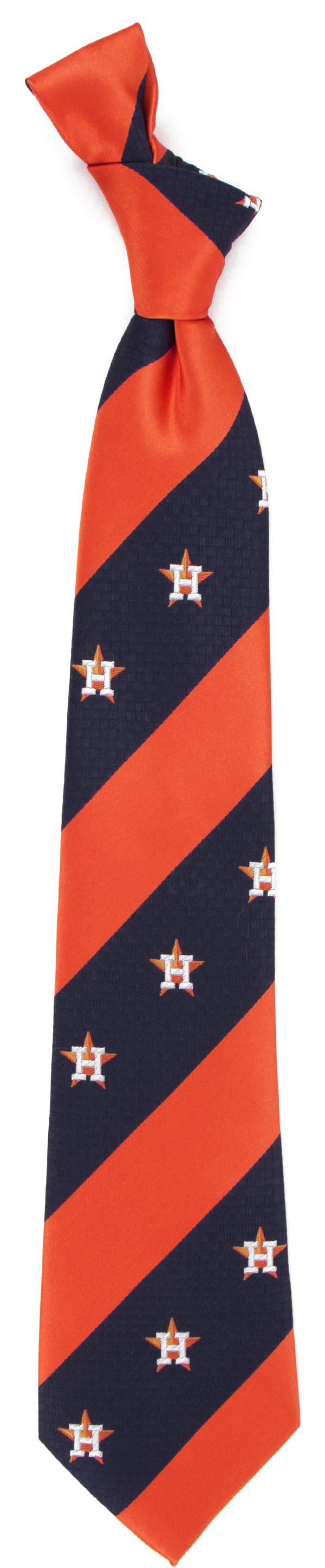 Eagles Wings Houston Astros Geo Stripe Necktie