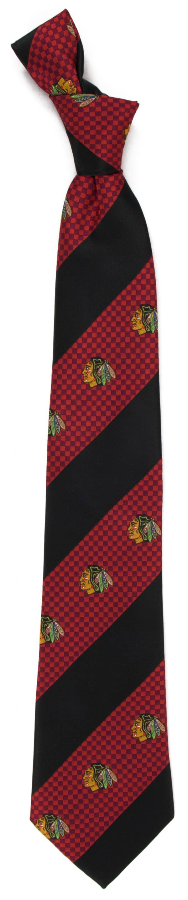 Eagles Wings Chicago Blackhawks Geo Stripe Necktie product image