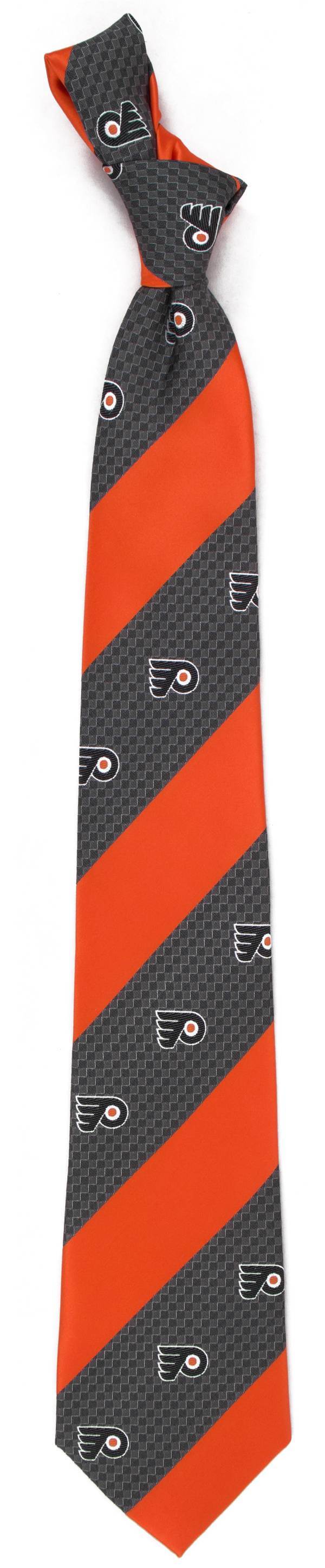 Eagles Wings Philadelphia Flyers Geo Stripe Necktie product image
