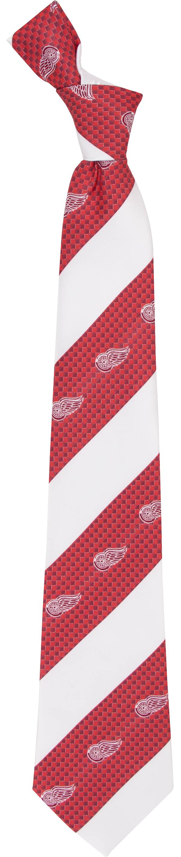 Eagles Wings Detroit Red Wings Geo Stripe Necktie product image
