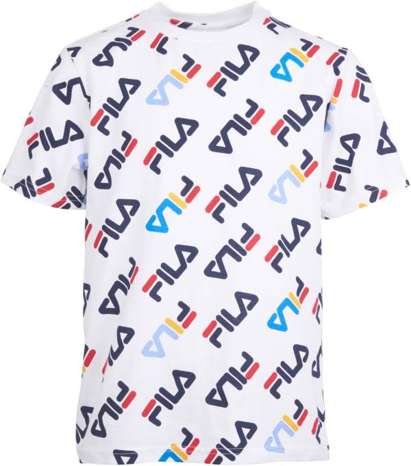 Fila Boys Rico All Over Print T Shirt Dick S Sporting Goods