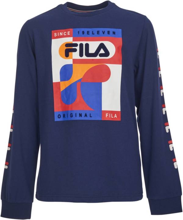 FILA Boys' Will Long Sleeve Shirt