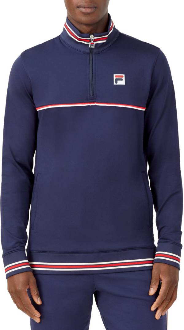 FILA Men's Heritage Tennis 1/4 Zip