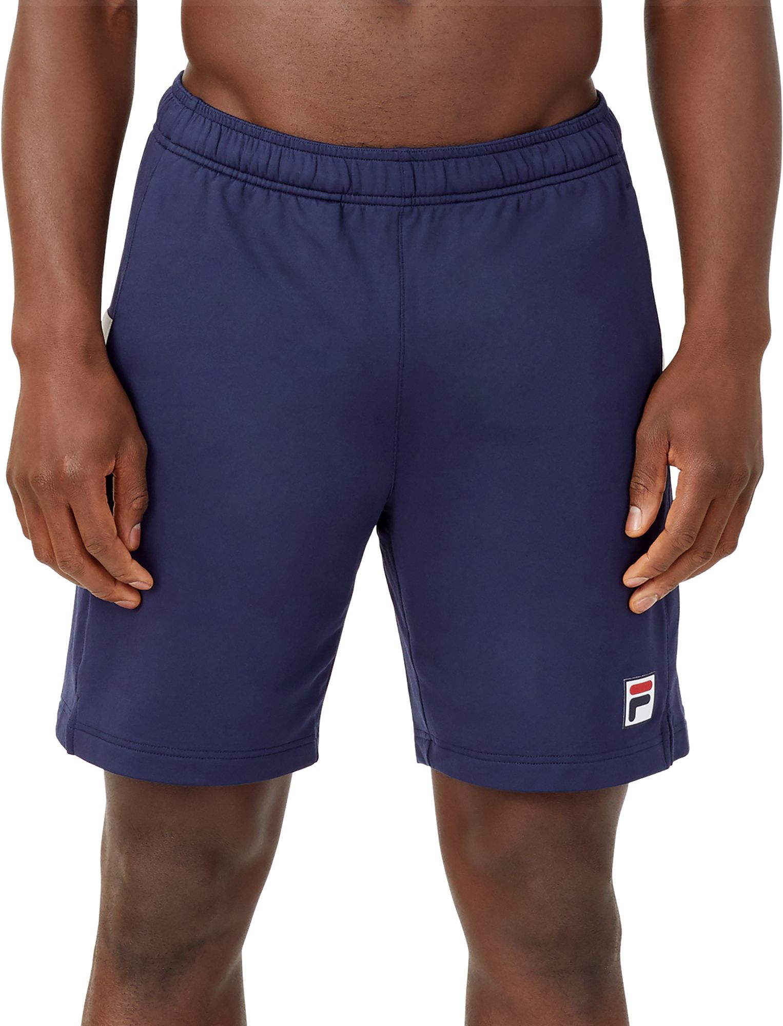 mens white fila shorts