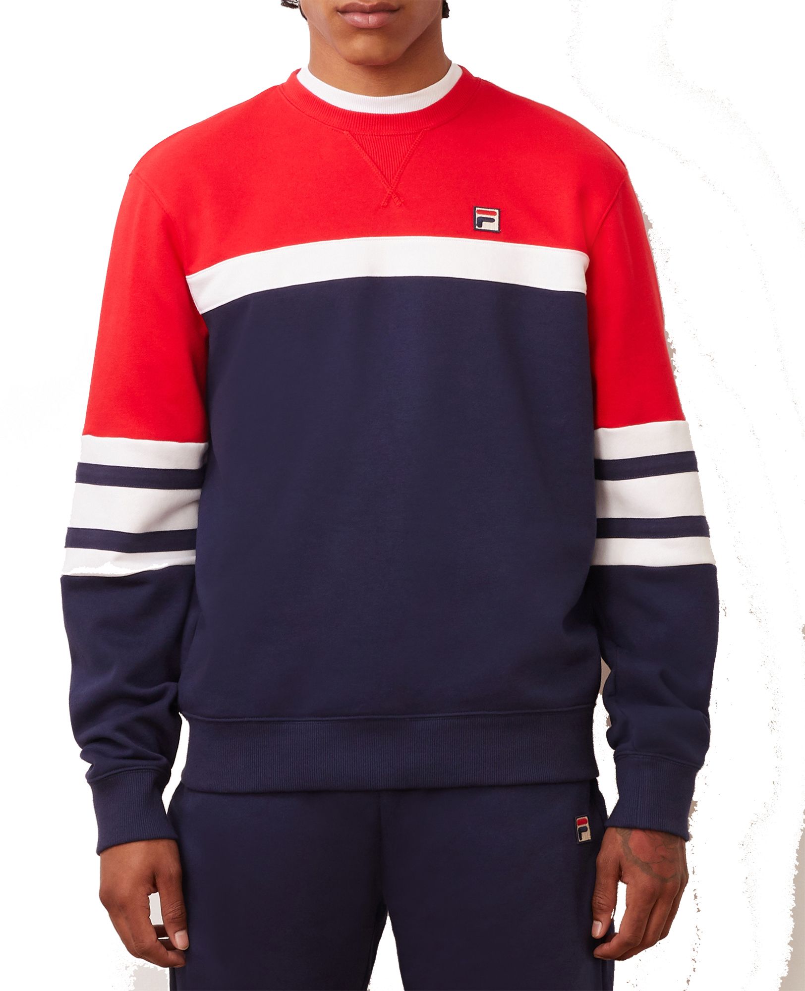 fila men's crew neck sweatshirt