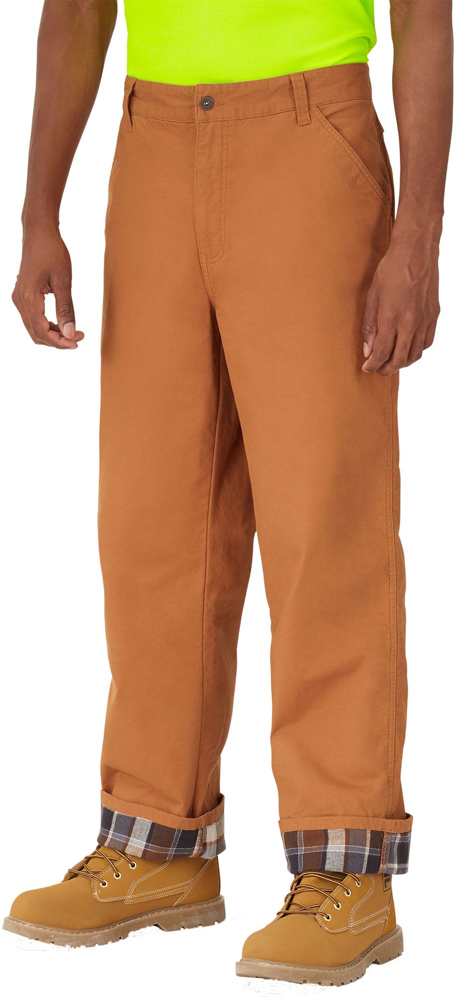 flannel lined carpenter pants