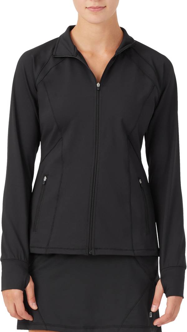 FILA Women's Essential Full-Zip Tennis Jacket