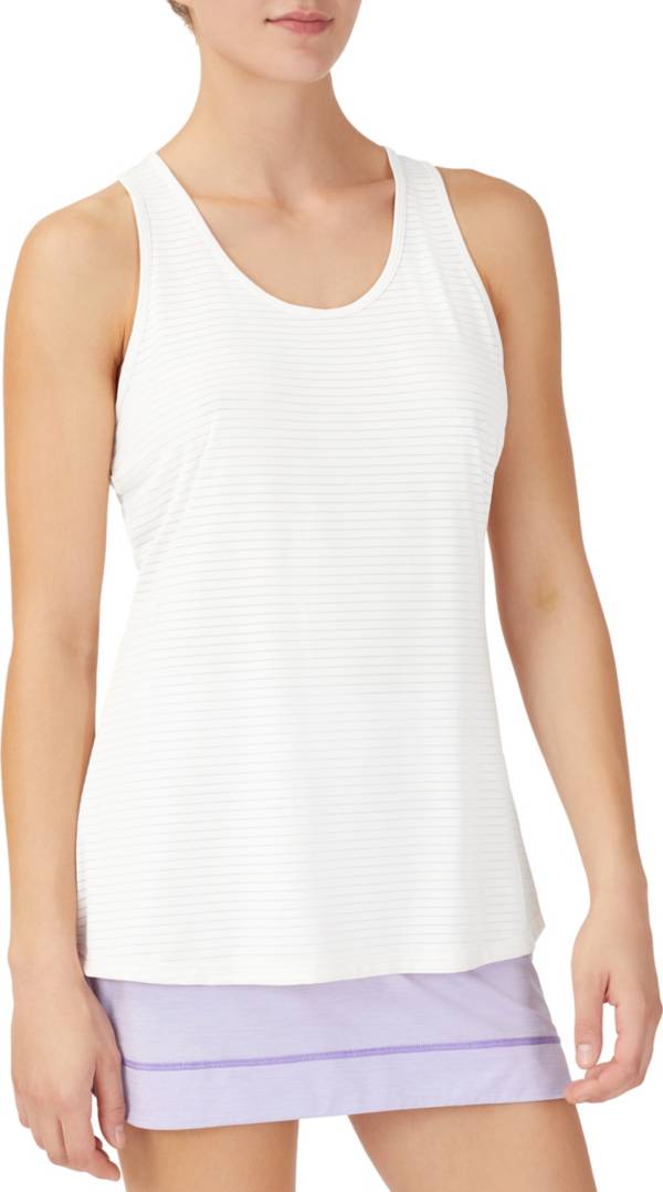 Fila Essentials Racerback Mesh Tank Top - White