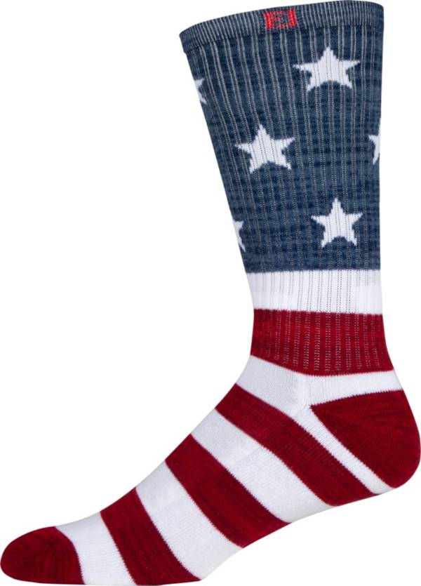 Footjoy Men's ProDry Patriotic Crew Golf Socks | DICK'S Sporting Goods