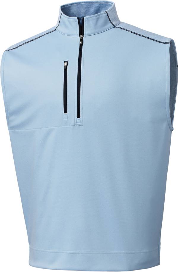 Footjoy Men S Heather Blocked Zip Golf Vest Dick S Sporting Goods