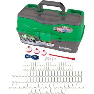 sorry, Flambeau Adventurer 3-Tray 137-Piece Tackle Box Kit is currently out of stock