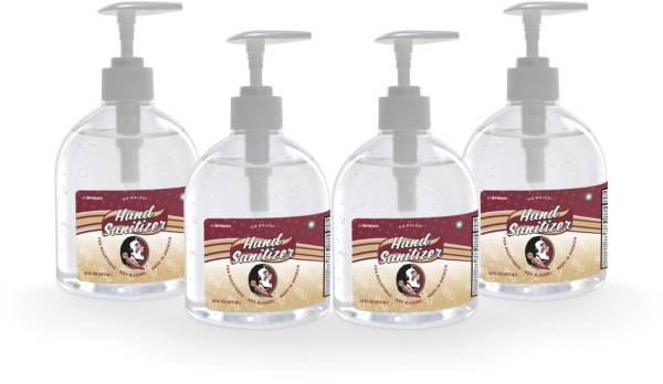 Fanmats Florida State Seminoles 16 oz. Pump Top Hand Sanitizer – 4 Pack