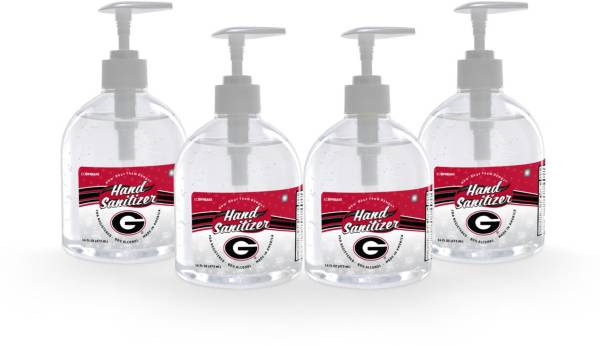 Fanmats Georgia Bulldogs 16 oz. Pump Top Hand Sanitizer – 4 Pack