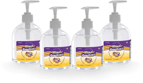 Fanmats LSU Tigers 16 oz. Pump Top Hand Sanitizer – 4 Pack