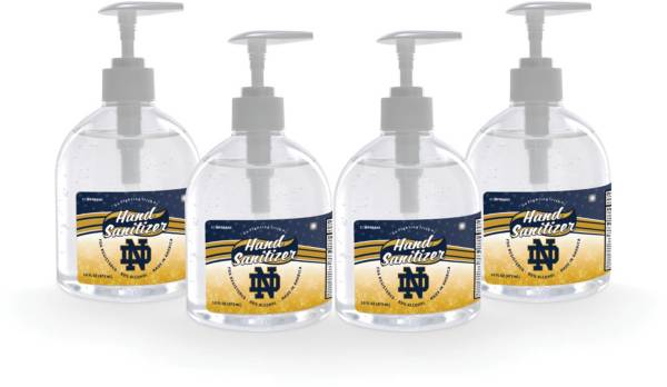 Fanmats Notre Dame Fighting Irish 16 oz. Pump Top Hand Sanitizer – 4 Pack