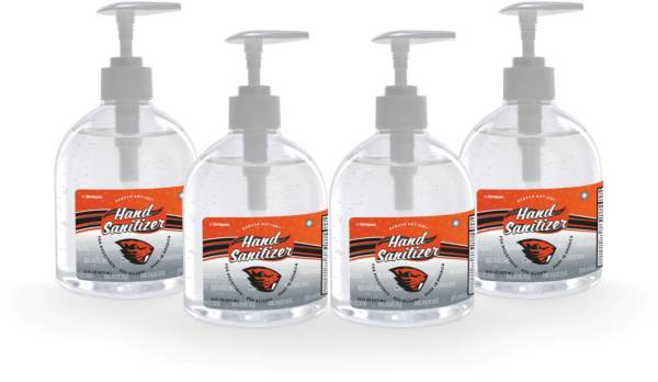 Fanmats Oregon State Beavers 16 oz. Pump Top Hand Sanitizer – 4 Pack