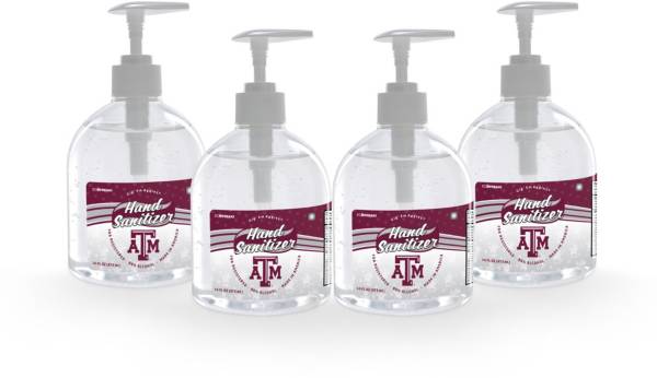 Fanmats Texas A&M Aggies 16 oz. Pump Top Hand Sanitizer – 4 Pack