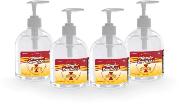 Fanmats Iowa State Cyclones 16 oz. Pump Top Hand Sanitizer – 4 Pack