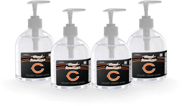 Fanmats Chicago Bears 16 oz. Pump Top Hand Sanitizer – 4 Pack