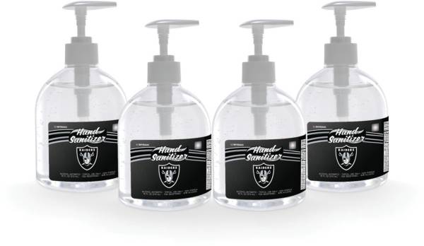 Fanmats Las Vegas Raiders 16 oz. Pump Top Hand Sanitizer – 4 Pack