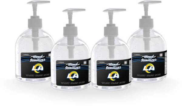 Fanmats Los Angeles Rams 16 oz. Pump Top Hand Sanitizer – 4 Pack