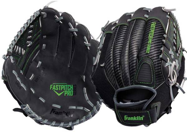 Franklin Sports 11 Fastpitch Pro Softball Glove - Right Handed Thrower - Lime