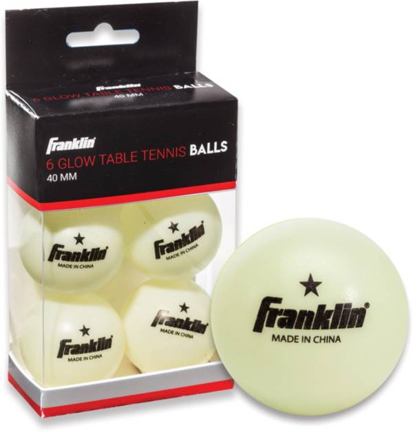 Franklin Glow In the Dark Table Tennis Balls product image