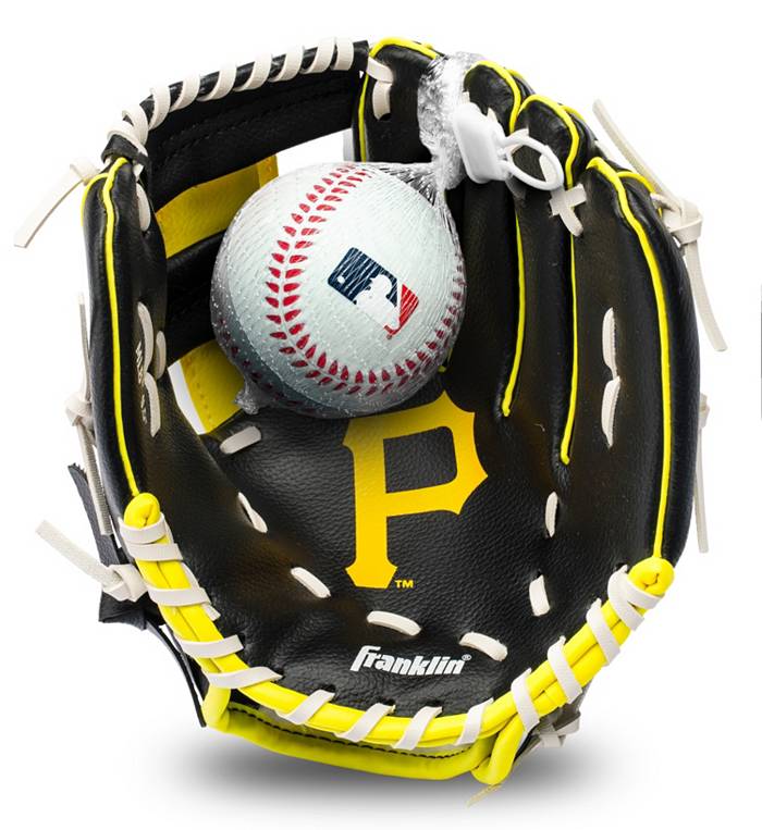 Franklin Youth Pittsburgh Pirates Teeball Glove and Ball Set