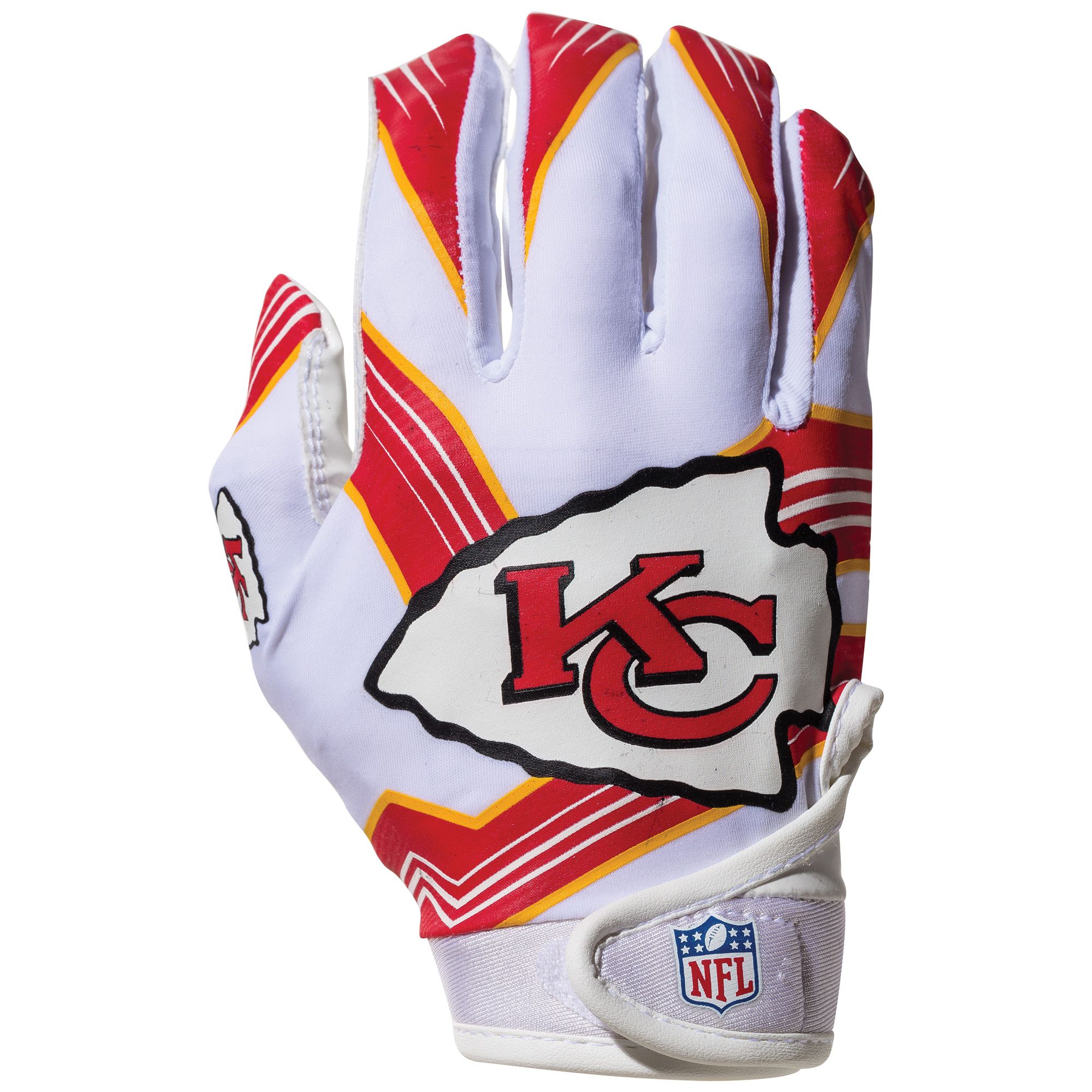 Franklin Youth Kansas City Chiefs Receiver Gloves product image