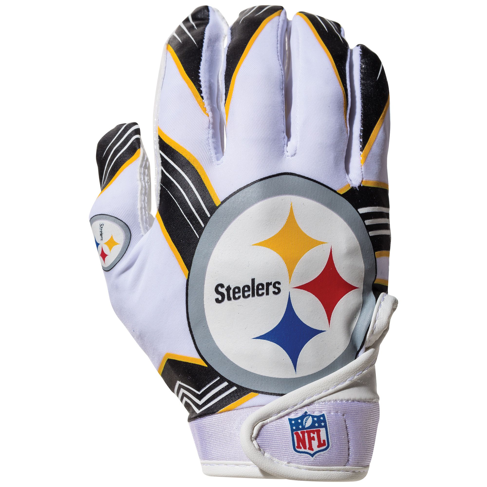 youth football gloves steelers