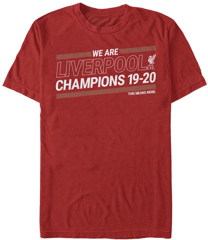 liverpool fc champions t shirt