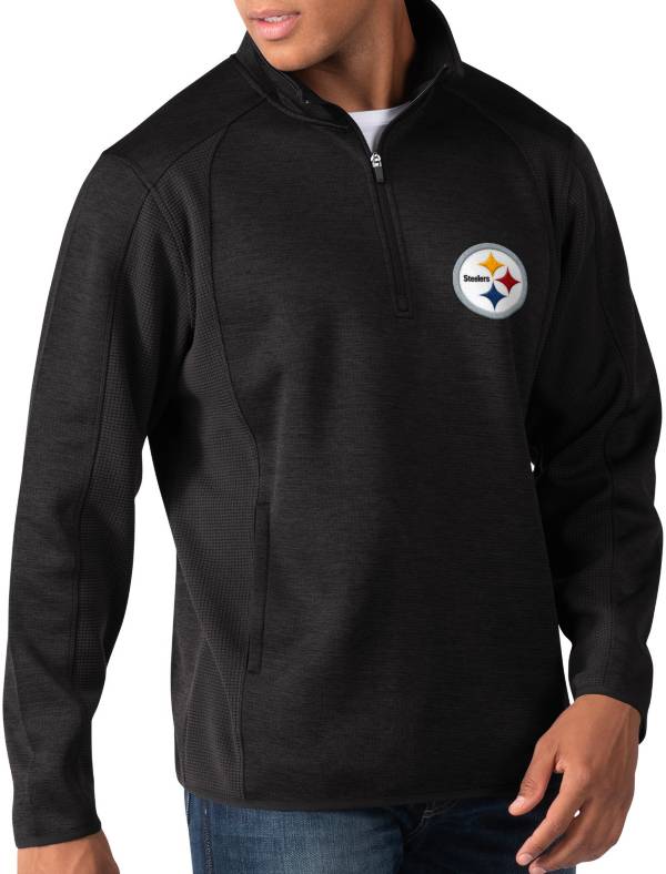 Download G-III Men's Pittsburgh Steelers Peacemaker Black Quarter ...