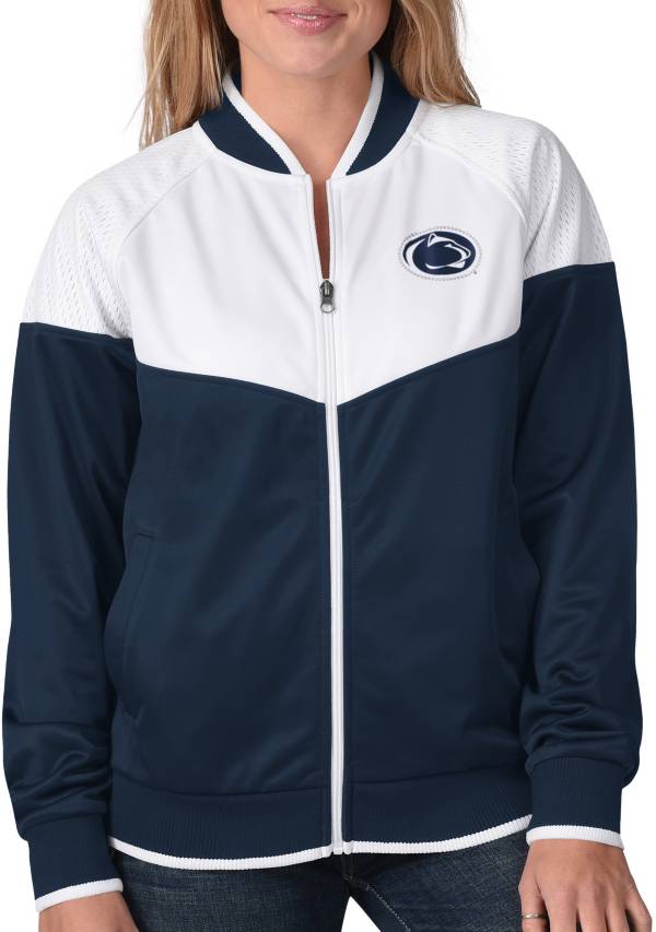 G-III For Her Women's Penn State Nittany Lions Blue Wildcard Track Jacket