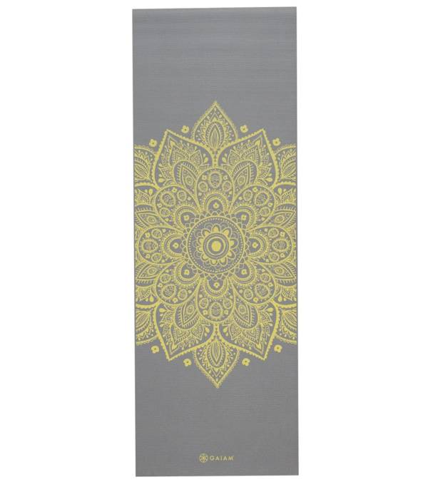 Gaiam 5mm Citron Sundial Yoga Mat