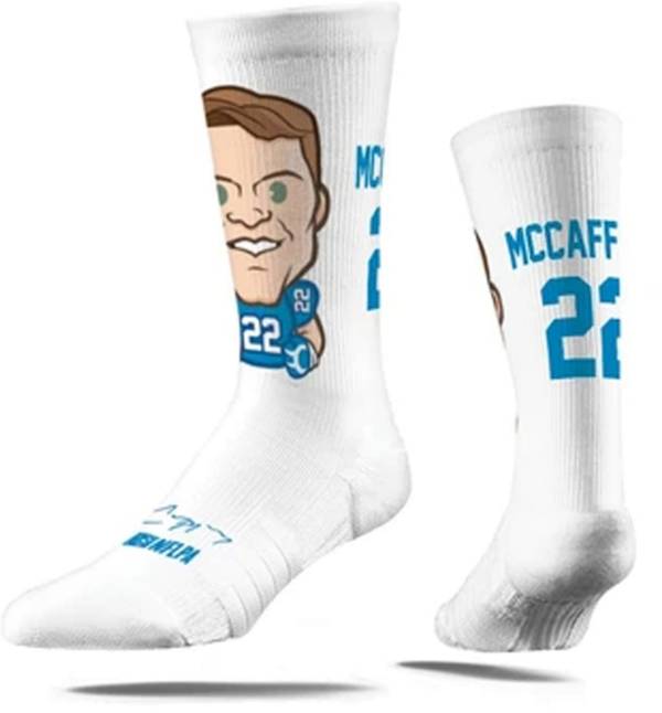 Strideline Youth Carolina Panthers Christian McCaffrey Emoji Socks