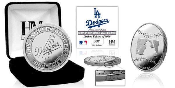 Highland Mint Los Angeles Dodgers Silver Team Coin product image