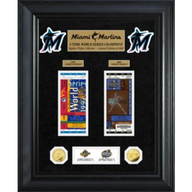 sorry, Highland Mint Miami Marlins Deluxe Ticket Frame is currently out of stock