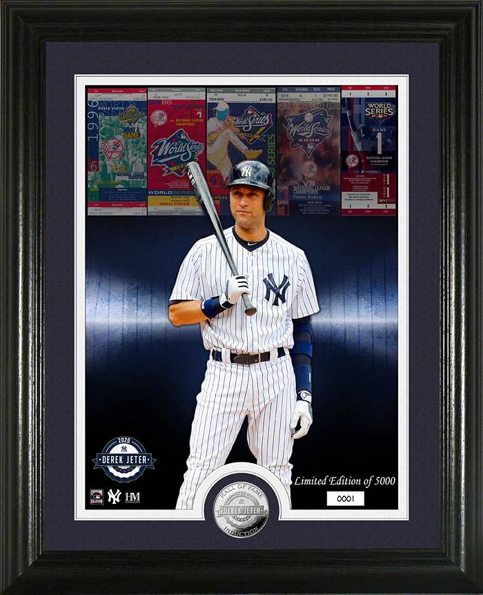 Highland Mint New York Yankees Derek Jeter Hall of Fame 2020 Induction World  Series Champs Silver Coin Photo Mint