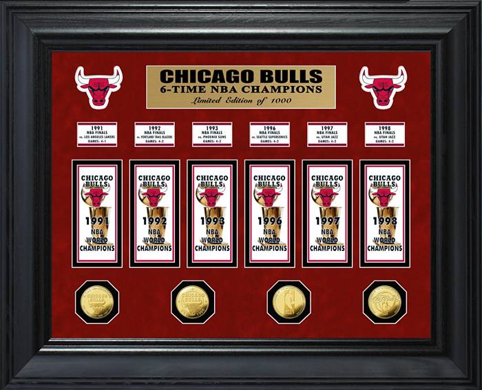 Team Pennant - Basketball - Chicago Bulls 1997 NBA Champions