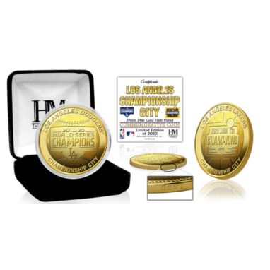 sorry, Highland Mint Los Angeles Dodgers-Lakers City of Champions Gold Mint Coin is currently out of stock