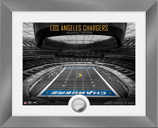 Highland Mint Los Angeles Chargers Art Deco Stadium Silver Coin Photo Mint product image