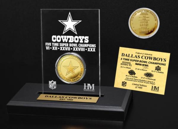 Dallas Cowboys Super Bowl XXX Champions Plaque limited edition