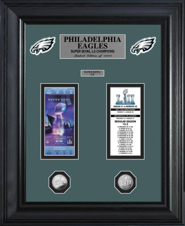 Highland Mint Philadelphia Eagles 4X Champs Deluxe Gold Coin and