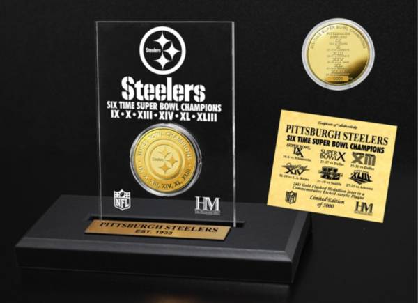 PITTSBURGH STEELERS SUPER BOWL CHAMPIONS DELUXE COIN TICKET